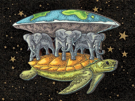 Flat Earth World Turtle Flat Earth World Turtle