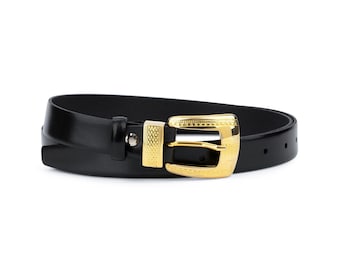 Black belt gold buckle Western belts for women Western belts with buckles Golden buckle belt Western belts for ladies Black gold buckle belt