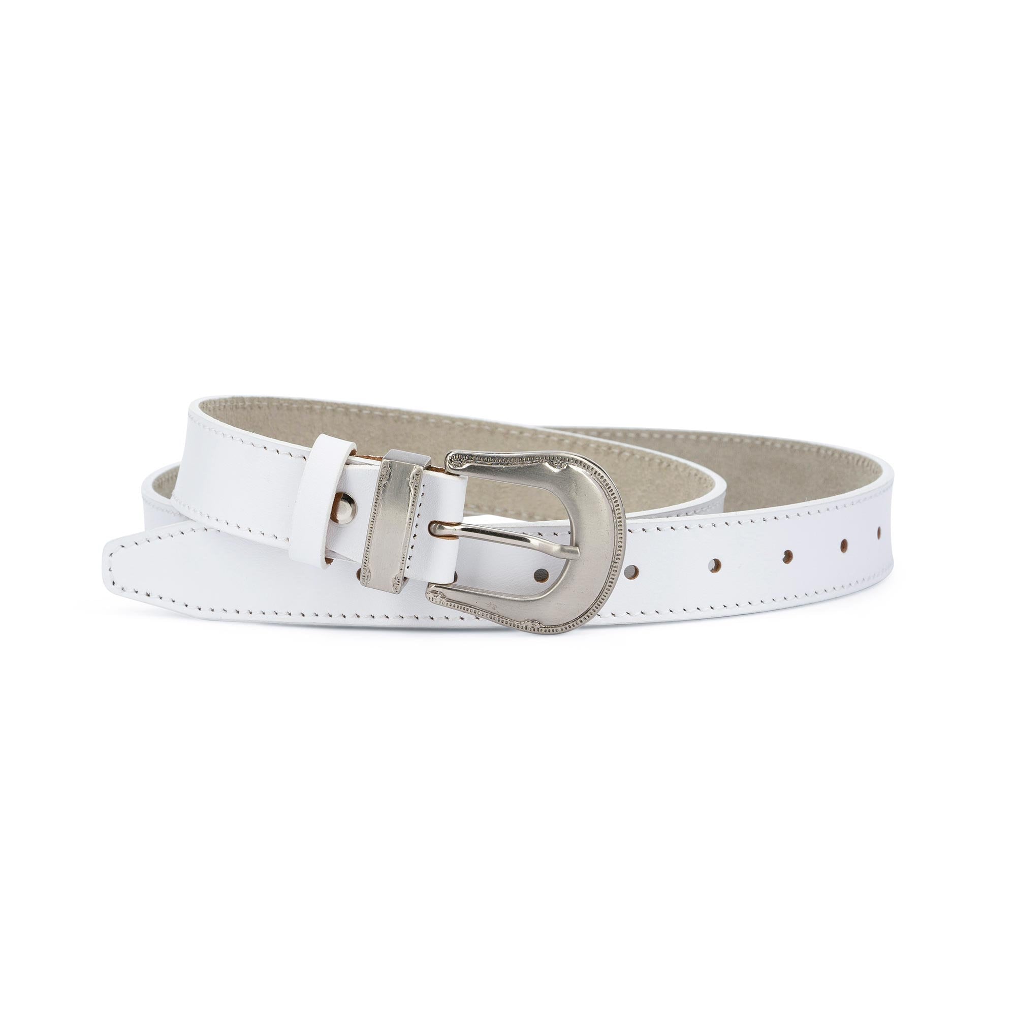 Western belts mens White leather belt for men White belt mens | Etsy