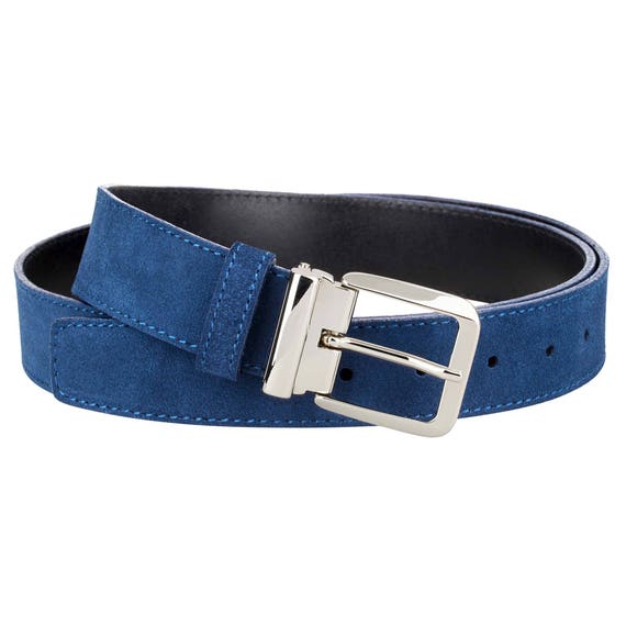Blue mens cheap belts