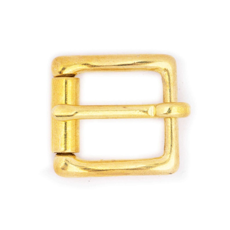 Gold Roller Buckle 30 Mm Brass Roller Belt Buckle 1 Etsy