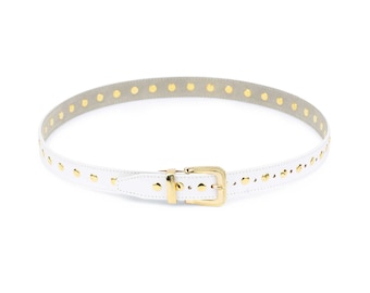 国内で当店のみ Dekayed - White Bullet Studded Belt ベルト $_57.PNG?set_id=880000500F