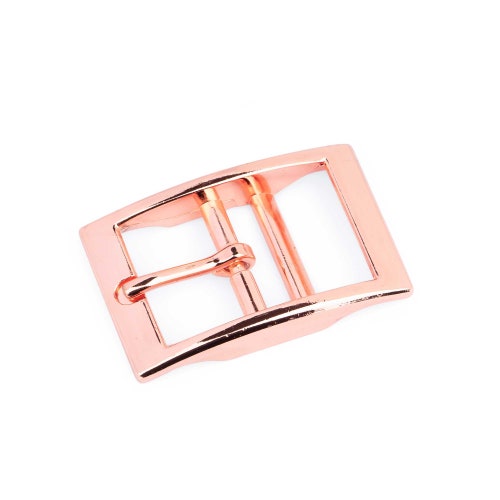 Rose Gold Belt Buckle Small Belt Buckle 1 Inch Belt Buckle Etsy