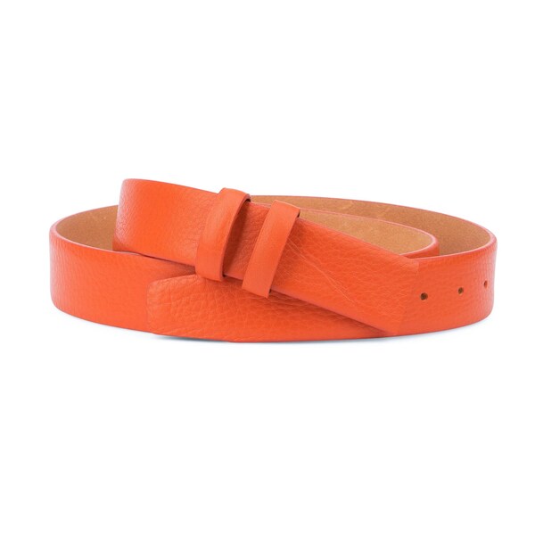 Orange Belts Womens Etsy