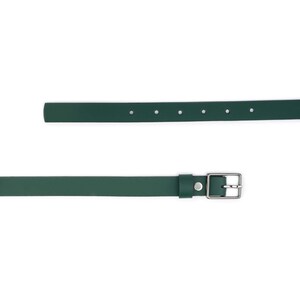Women's Low Blue Fleece Belt With Multicoloured Stripes