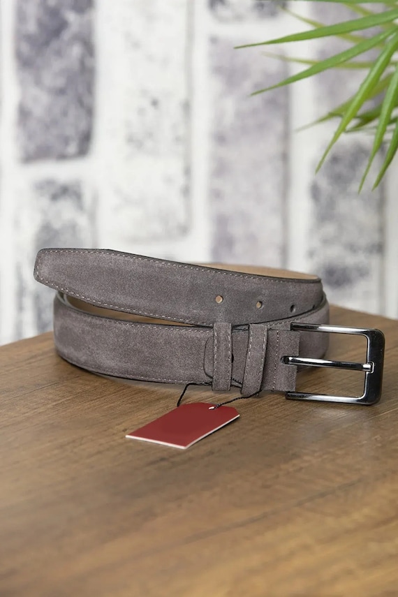 knee length dresses for ladies Men's Gray Lizard Skin Designer Full Grain Leather Belt – BullhideBelts.com main image 1
