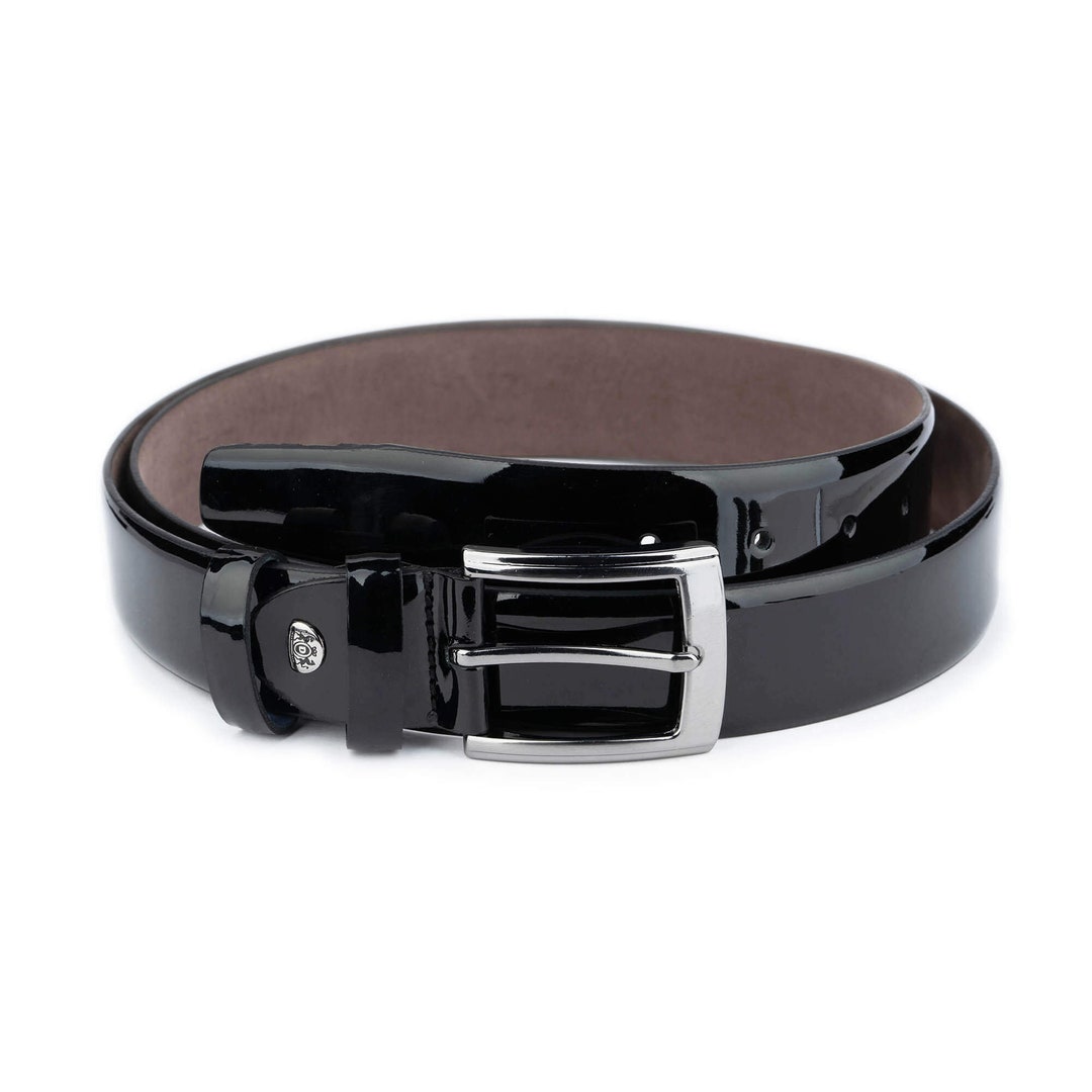 BUNDLED ✨ADD ON ITEM✨Black Patten Leather Belt 60E06364-CF35-44AD-9F45-  main image 3