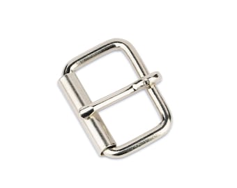 Silver Roller Belt Buckle - Roller Buckle - Stainless Steel Belt Buckle - Nickel Free Buckle - Mens Buckle 31 Mm