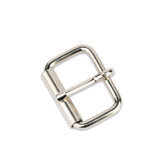 Silver Roller Belt Buckle - Roller Buckle - Stainless Steel  display picture 3