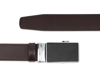 CHAOREN Cintura Uomo Con Fibbia Automatica | Nylon Elastico | Regolabile Senza Fori | Per Golf E Casual - Foto 13