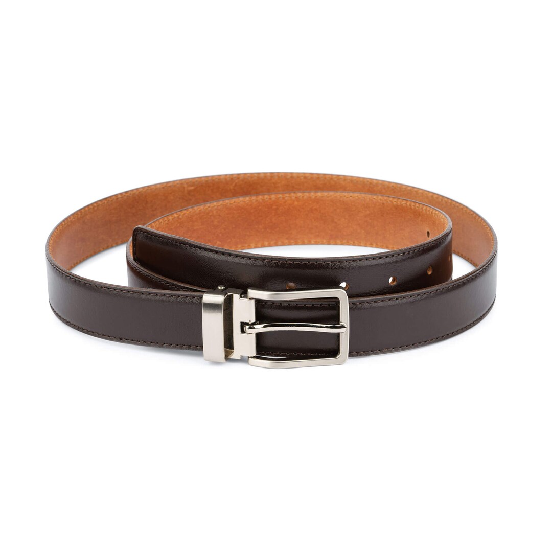 chinese dress ladies Sayki Classic Brown Leather Belt, Women's, Size: 125