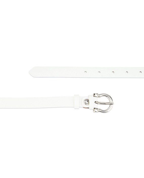 Girls White Belt Girls Leather Belt Leather Belt For Kids Belt For Children White Leather Belt