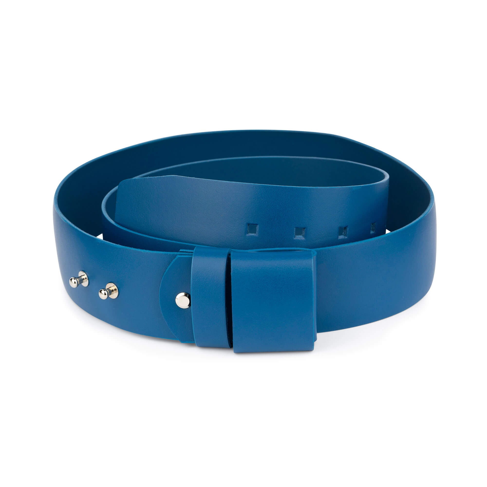 Royal Blue Belt Womens - Wide Fashion Belt - Womens Wide Leather Belt -  Leather Belt Without Buckle - Belt for A Dress - Belt With No Buckle - Etsy