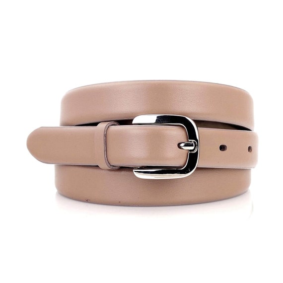 Beige belt womens 2025