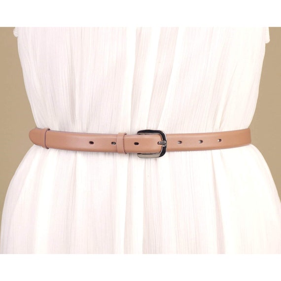 Beige belt womens discount