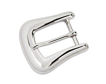 Fibbia nickel free per cinture da 35 mm, satinata oro - BRUCLE