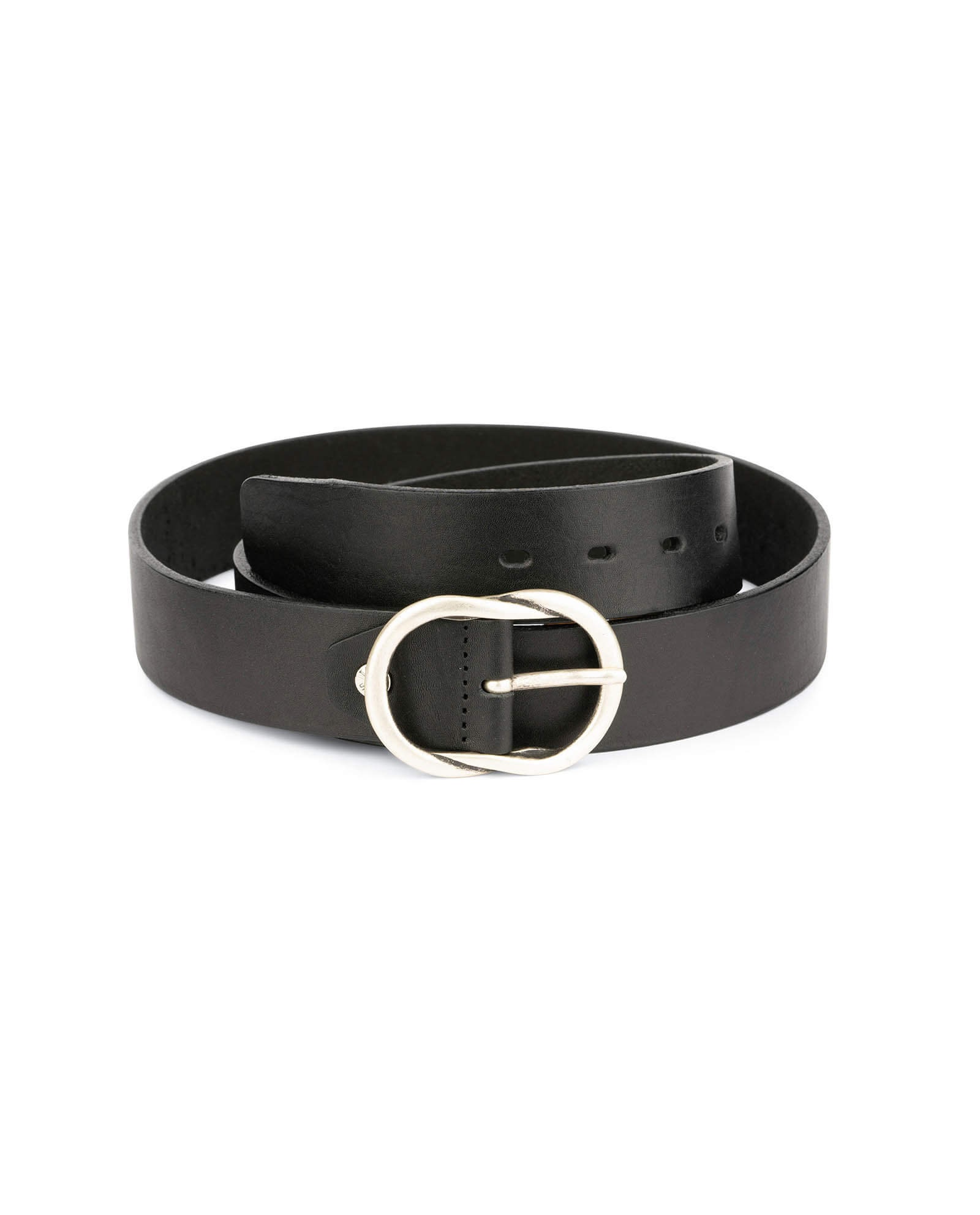7621 Womens Full Grain Leather Belts For Jeans Fashion Ladies Belt Women main image 2