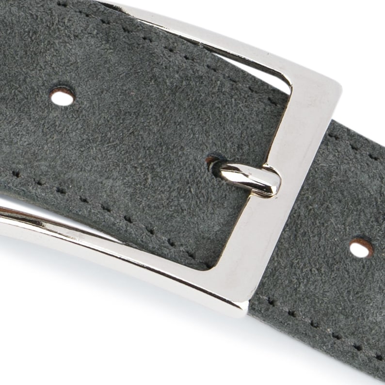 mens grey belt