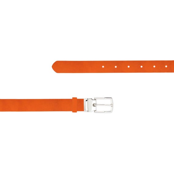 knee length dresses for ladies New cross-border women's pin buckle small belt thin belt sim  Negative  Apparel