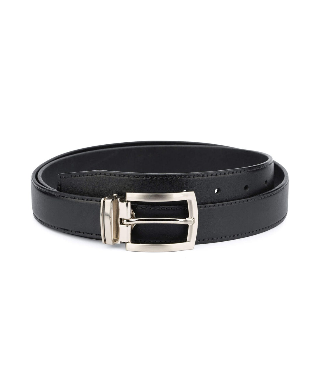 Full Grain Leather Dress Belt Mens Black Leather Belt Full Grain Belt
