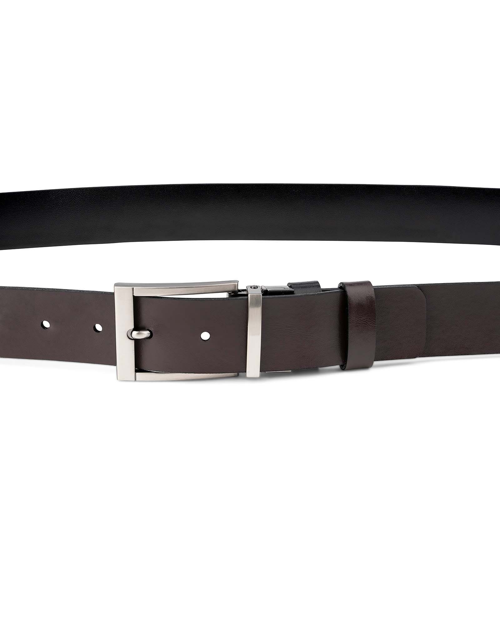 Matrix Reversible Belt Black Brown Mens Sz 40Faux Leather 1 1/2