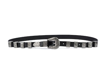 Western belts for women Black belt with silver buckle Leather western belts Belt for dress Western belts ladies Luxury belt