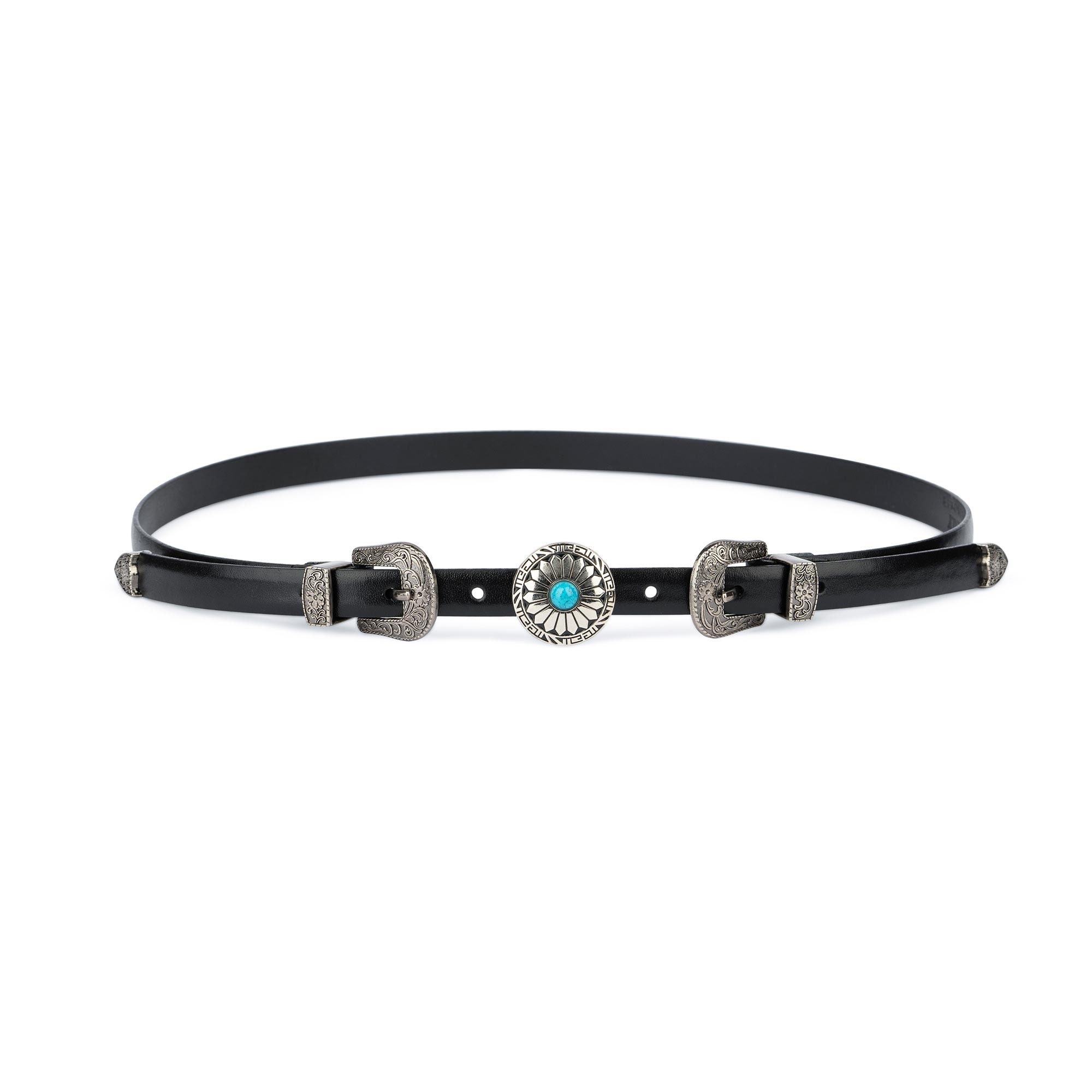 Turquoise Concho Belt Women display picture 2