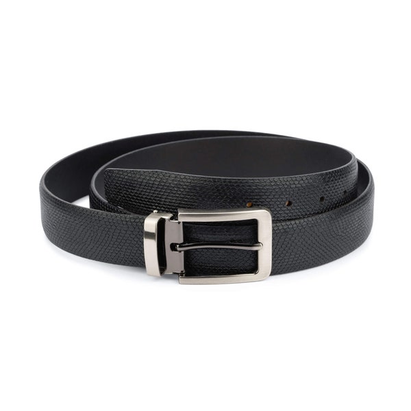 snakeskin belt mens