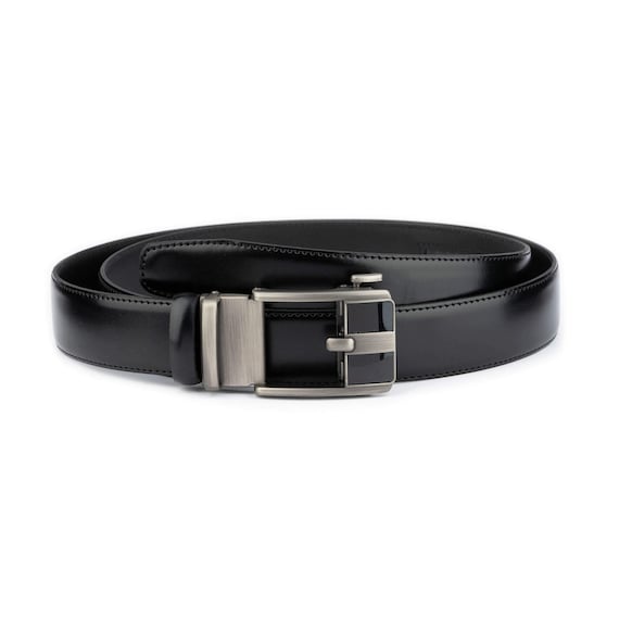 Black Ratchet Mens Luxury Belt Real Leather With Silver Buckle Stitched Leather Dress Belt 35 Mm - Etsy Black Ratchet Mens Luxury Belt Real Leather With Silver Buckle Stitched Leather Dress Belt 35 Mm - Etsy