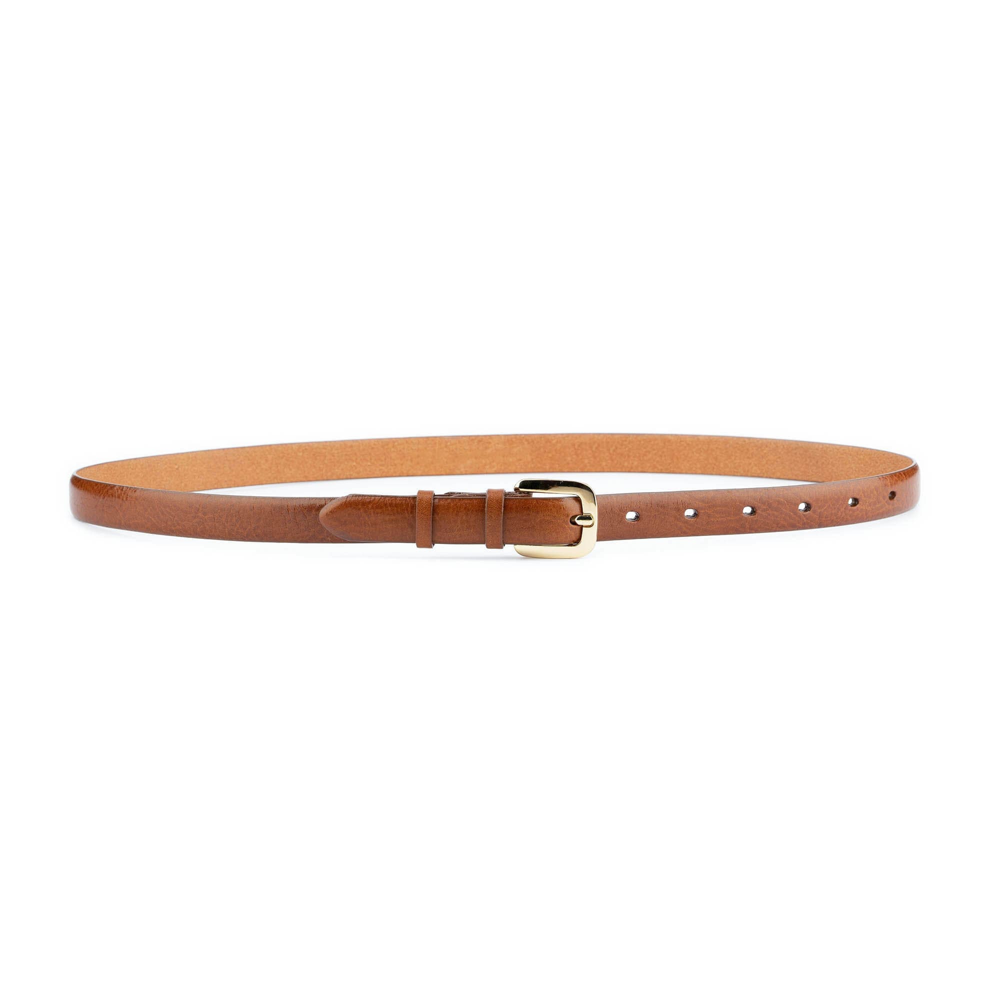 skinny brown belt