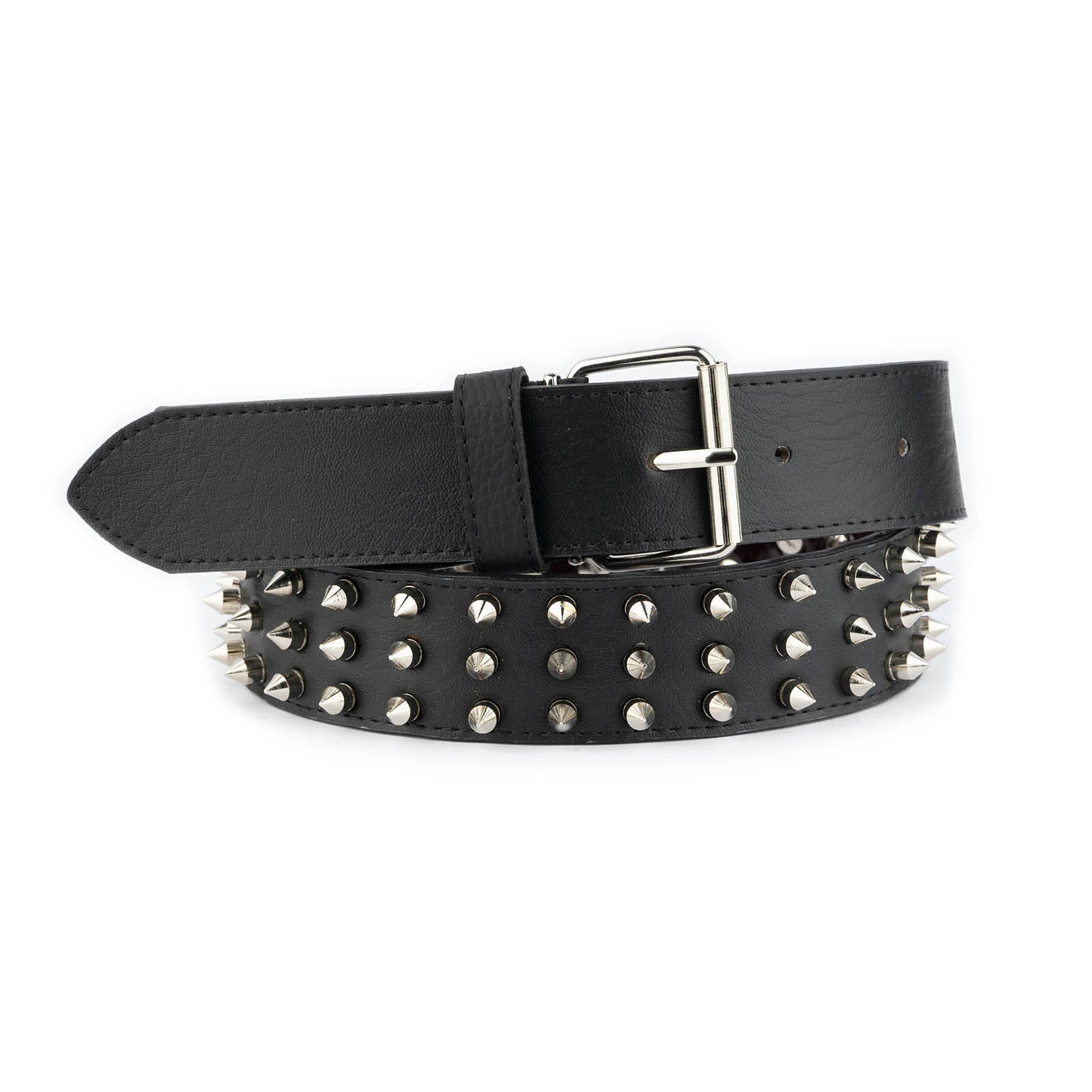 小物 BLACKMEANS SID BELT Black Leather 5 Ring Narrow Bondage Belt Punk, Sid Vicious
