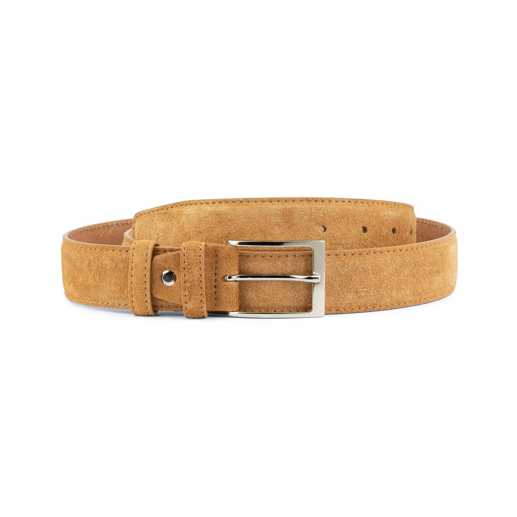 Brown Suede Belt|236804309