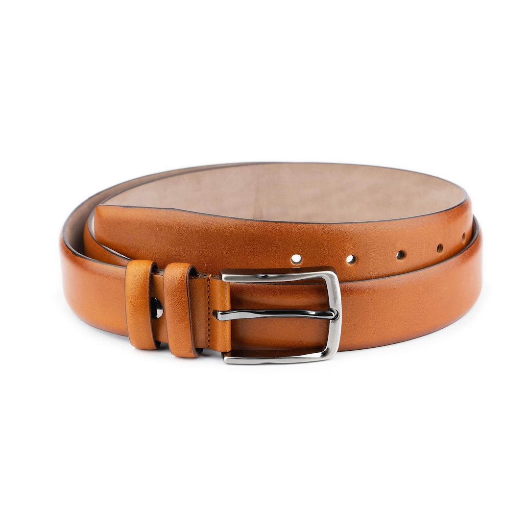 mens dark brown belt