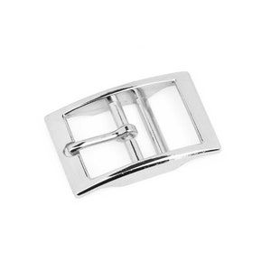 Silver Center Bar Belt Buckle 25 Mm - Belt Buckle Replacement - 1 Inch Belt Buckle Silver - Dog Collar Buckle - Bag Buckle Hardware DIY