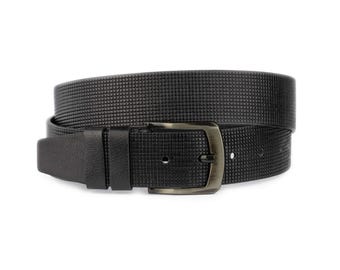 J.Crew Black Leather Belt Minimal Silver Buckle Size 38 Medium NWT J.Crew Black Leather Belt Minimal Silver Buckle Size 38  main image 4