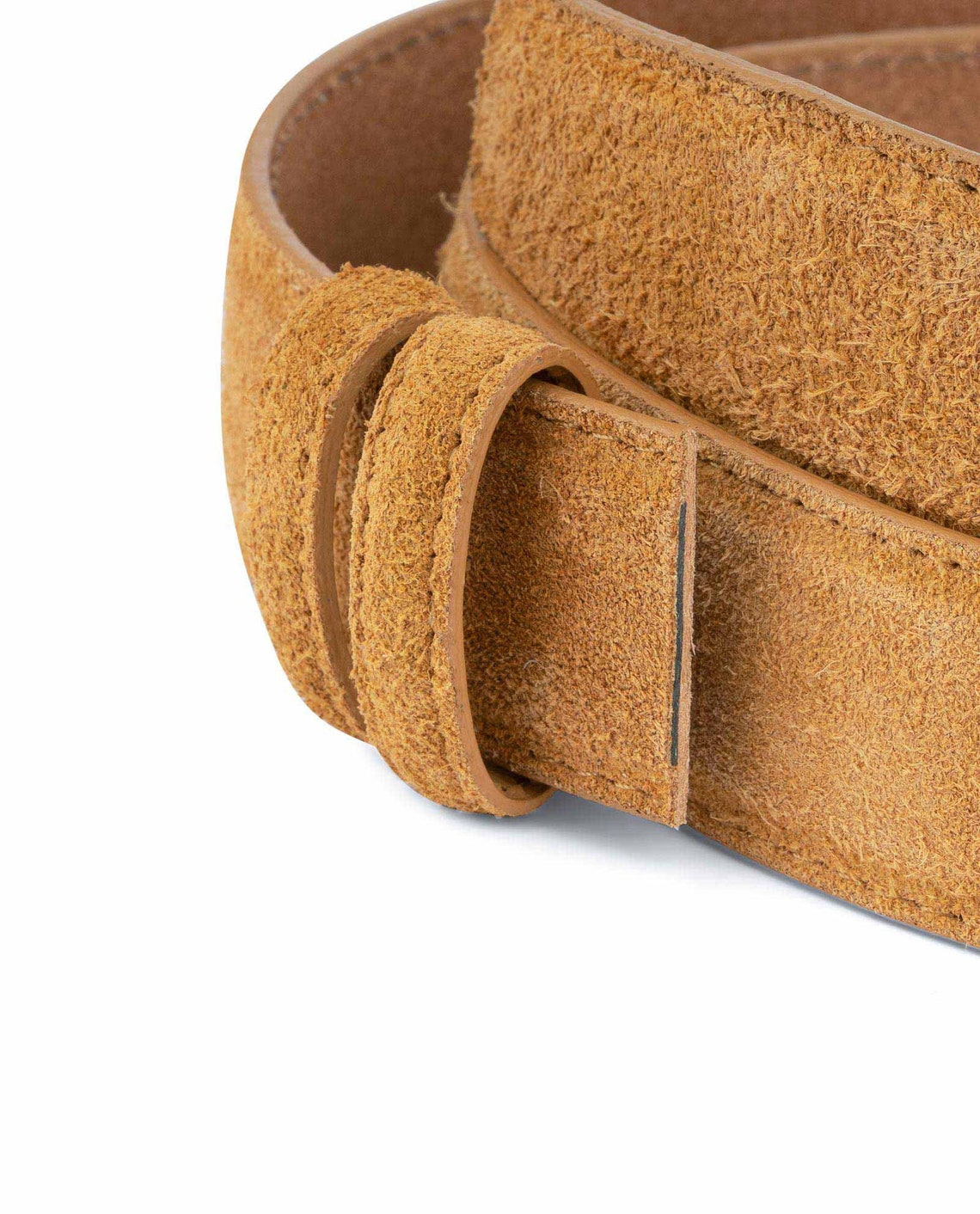 Camel Suede Belt Strap Belt Leather Strap Suede Belt Mens Etsy
