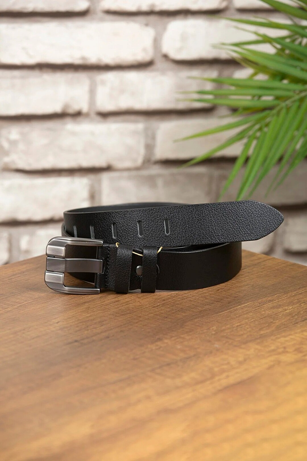 OOPOR Cintura Da Uomo In Pelle A Cricchetto, Fibbia Automatica Regolabile, Stile Casual, Per Uomo, Jeans, Regalo Di Lavoro, 125 Cm: Direttamente Adatta Per Girovita Da 99 A 116 Cm, Adatta Per