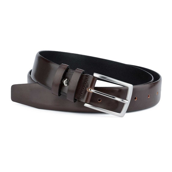 Buy Coffee Veg Tan Leather Belt Mens Belts Dark Brown Belt