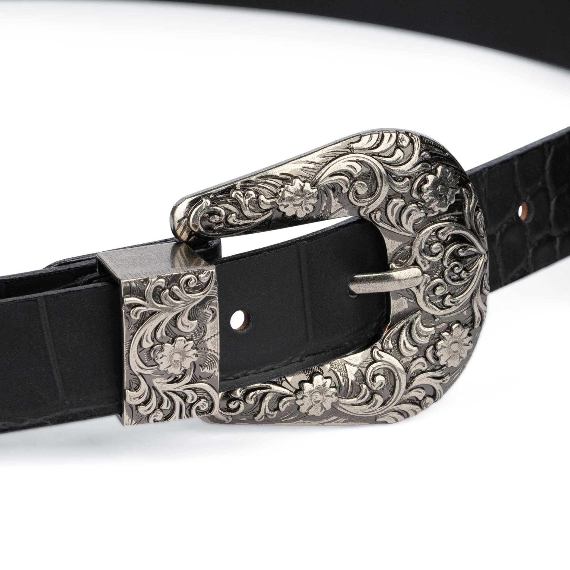 Western belt double buckle Women's belts Double buckle | Etsy