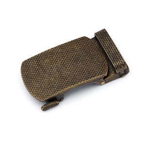 Hebilla de cinturón automática - Hebilla de trinquete - Hebilla de cinturón de bronce - Hebilla de cinturón de hombre - Hebilla de cinturón de clic - Hebilla de cinturón deslizante - Hebilla de trinquete