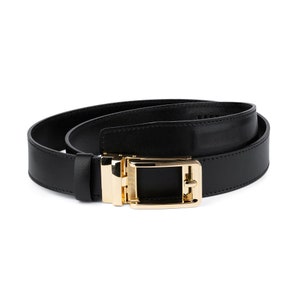 Black belt with gold holes Clearance