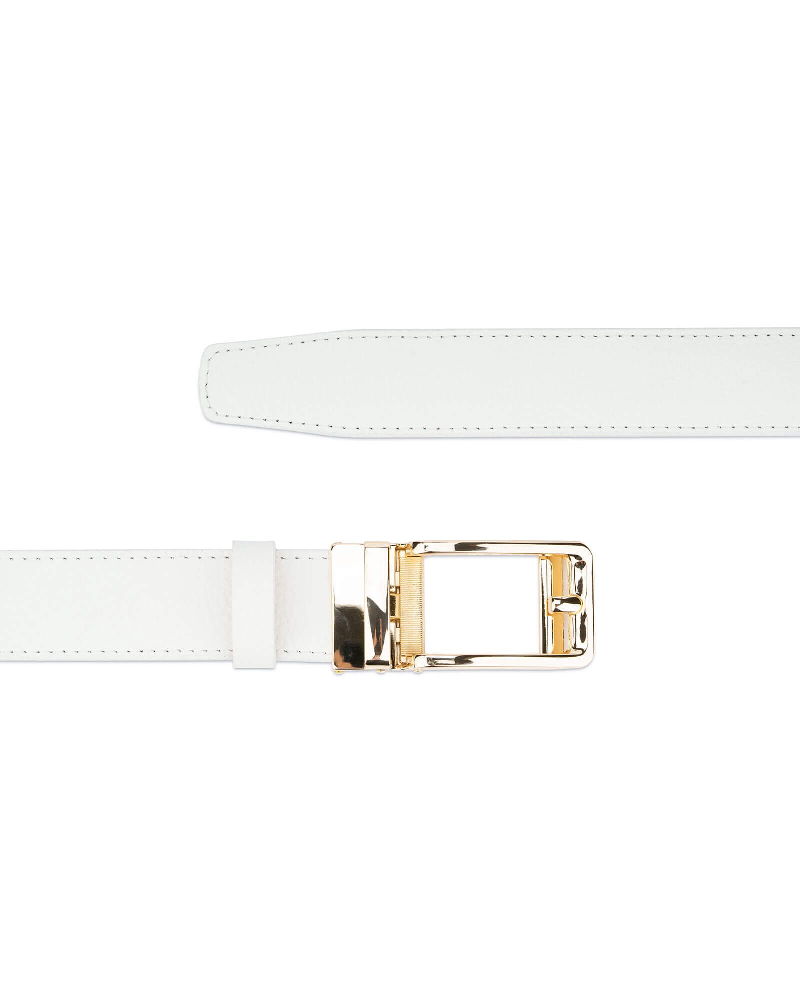 White and gold hot sale belt mens