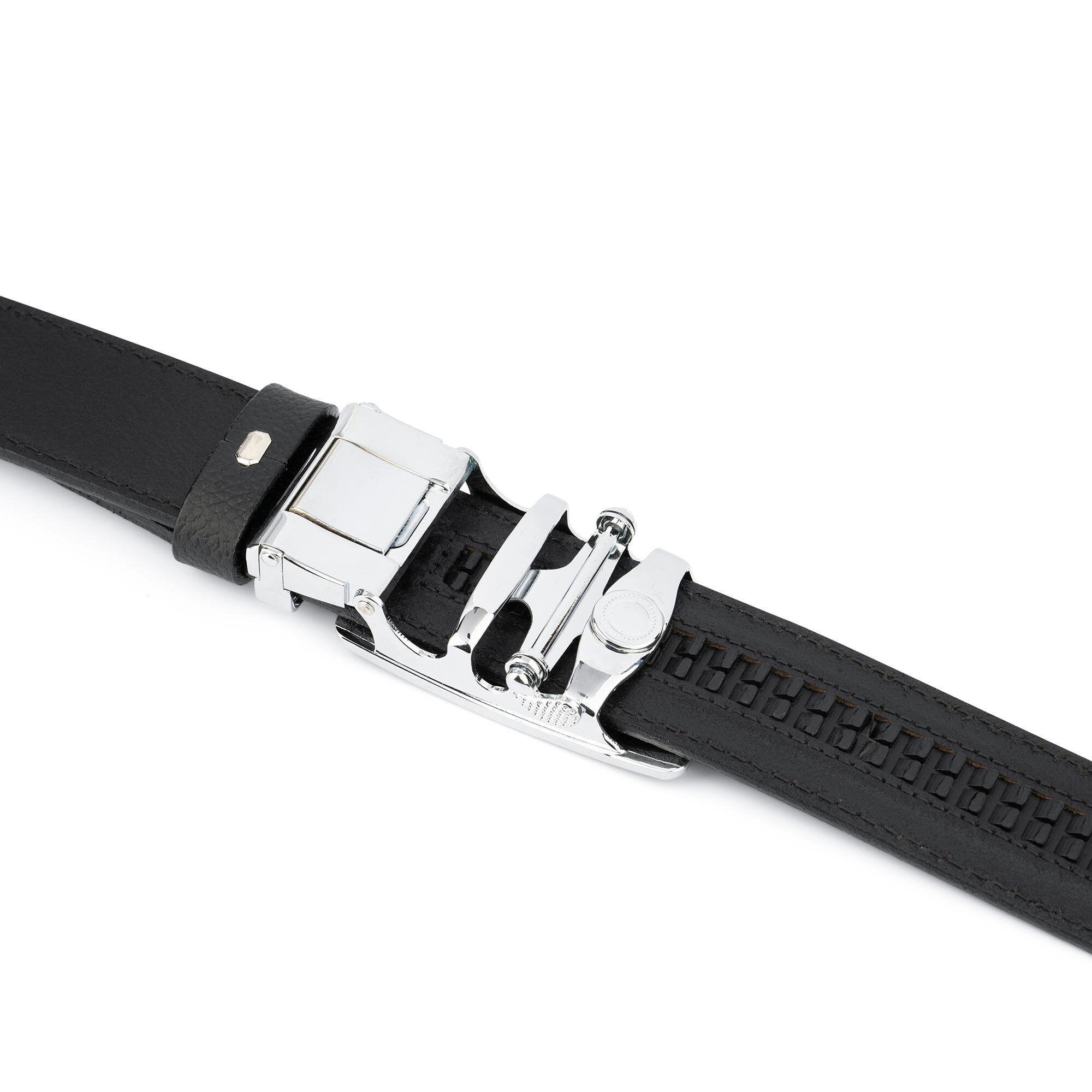 Mens no cheap hole belts