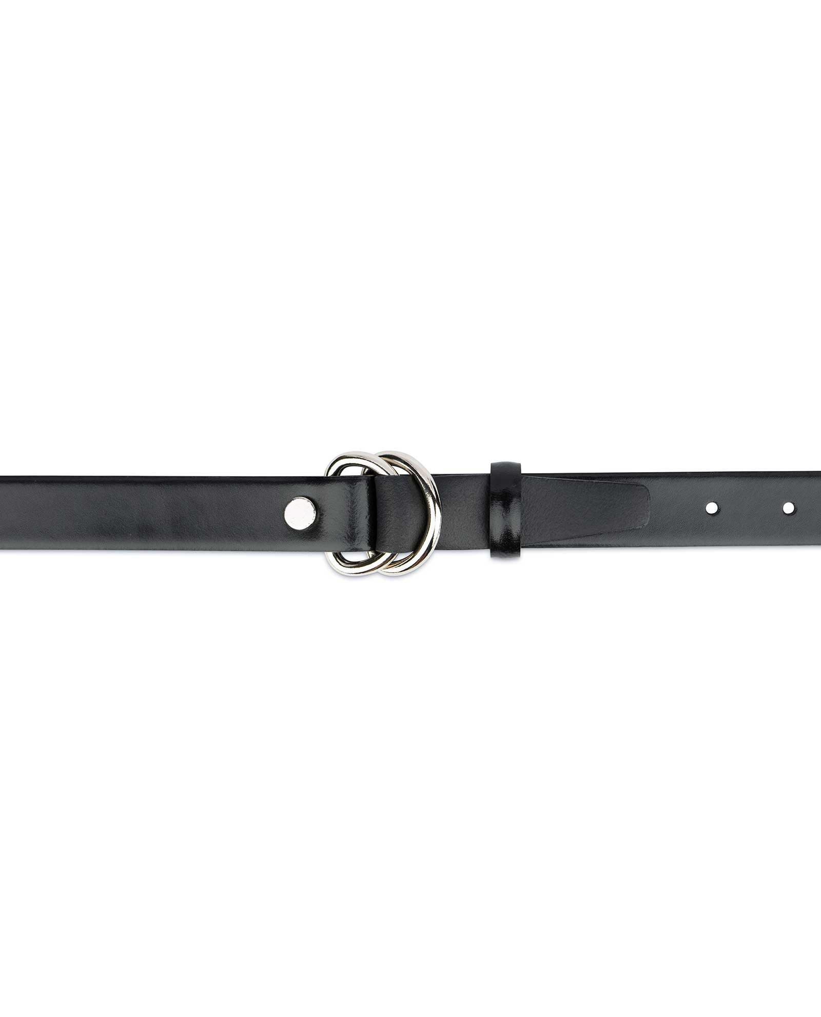 Mens D Ring Belt Black Leather D Ring Belt Double Loop Etsy UK