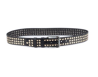 77 Punk / Rocker Studded Belt - Etsy