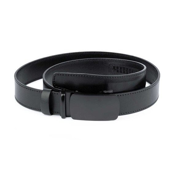 thumbnail image 2 of KEMISANT Mens Ratchet Belt 2 Units, Sliding Belt For Mens Dress Casual Pant Shir 2 of 10
