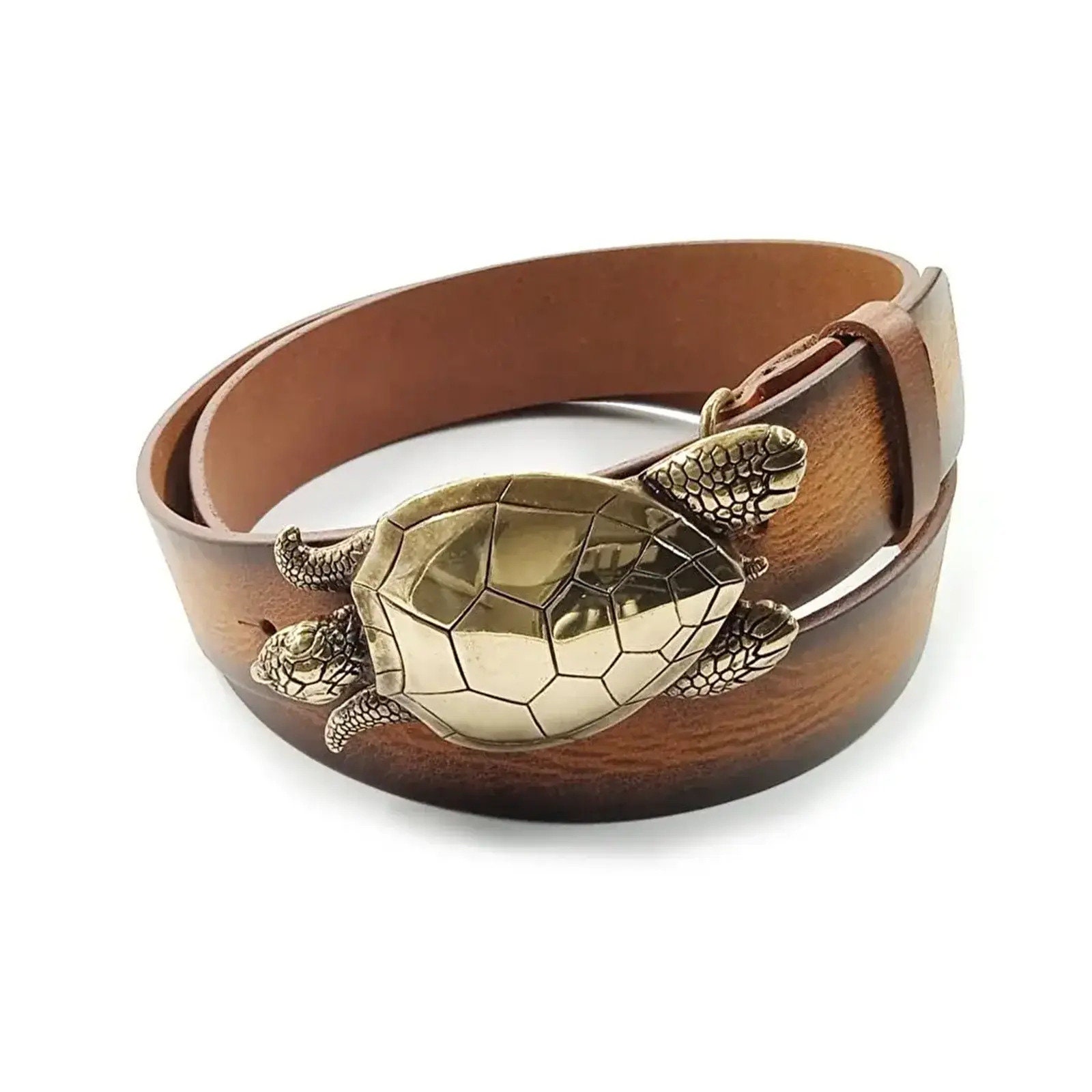 Gold Turtle Belt - Etsy
