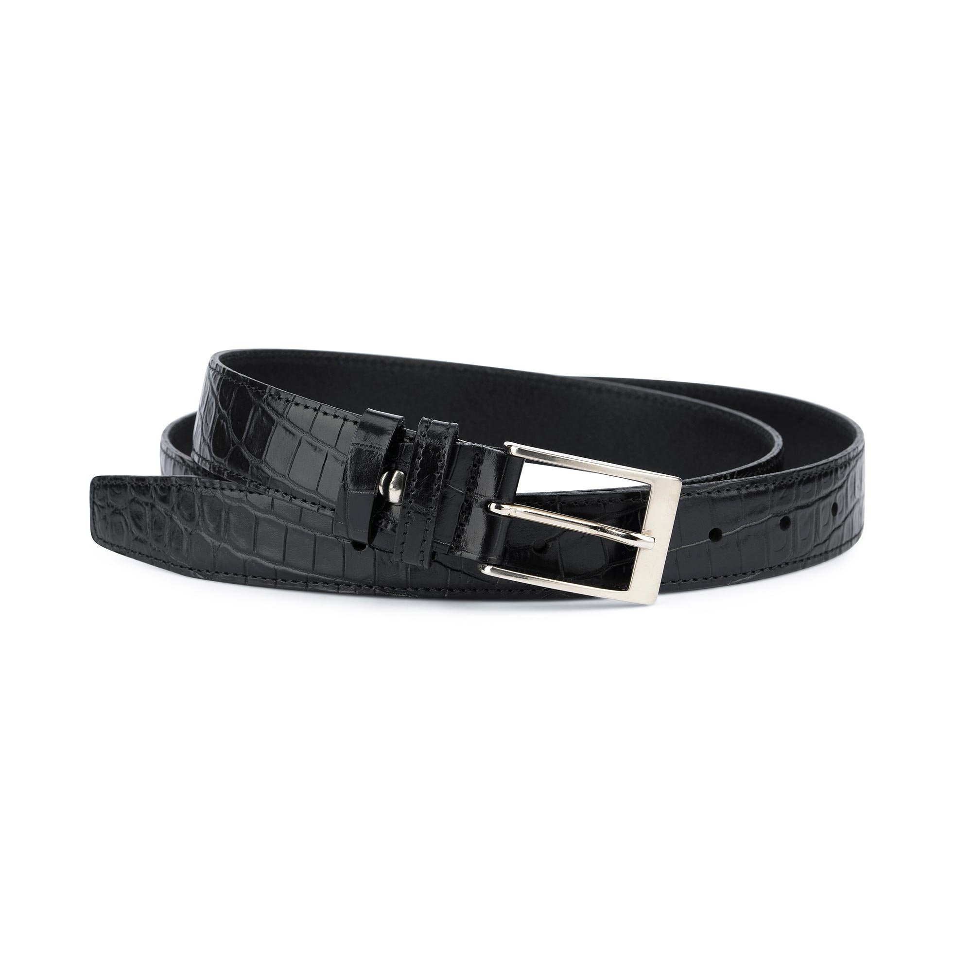thin belts for men