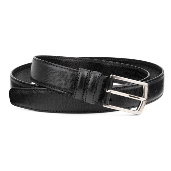 mens belts black