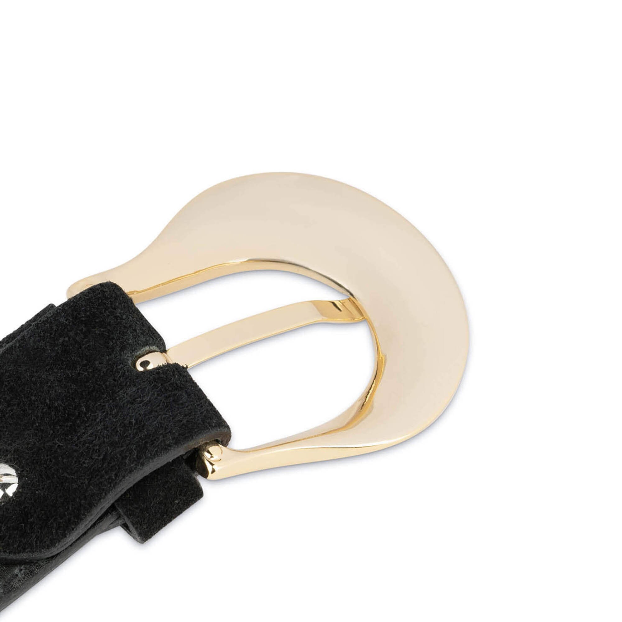 ベルト DOFFJASON Suede western belt BLACK DJ23FWCBT005BLK Black Wide Western Belt for Men With Silver Buckle Genuine